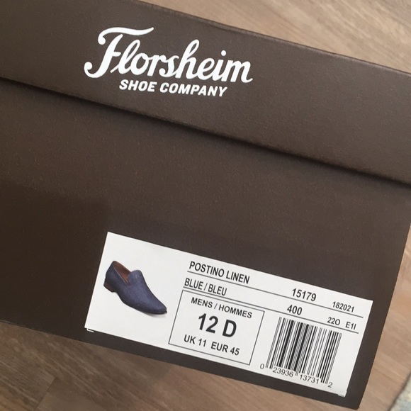 Florsheim Postino Plain Toe Linen Slip On - Picture 6 of 9